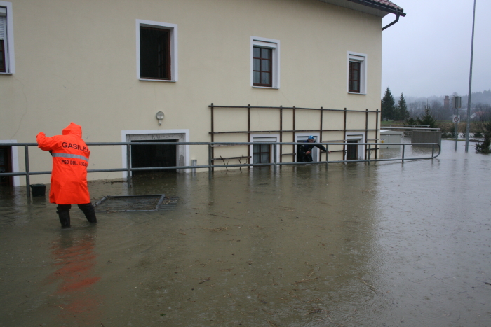 Poplava v Logatcu